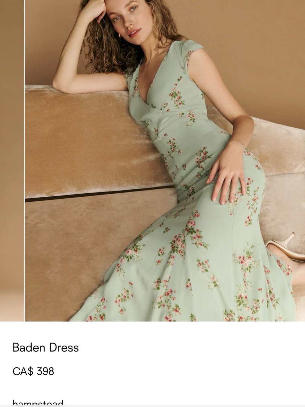 Reformation Baden Dress